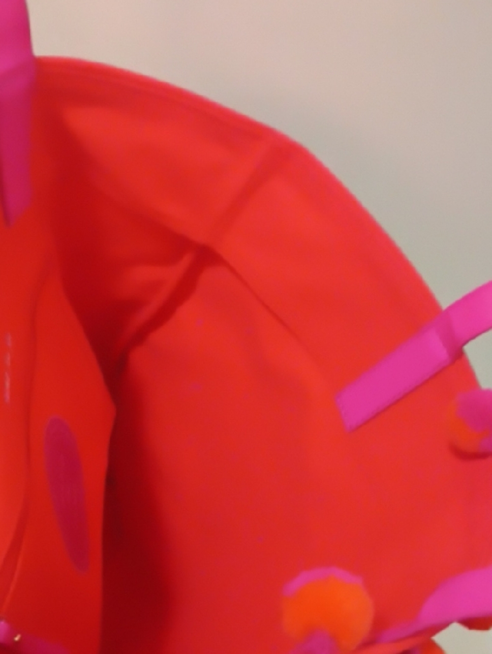 kate spade Pink Jump For Joy Orange And Pink Tote - Picture 10 of 11